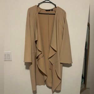 H by Halston Tan Women's Trench Coat